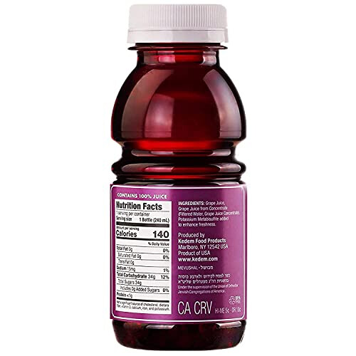 Kedem Concord Mini Grape Juice 240ml (4 Pack) 1