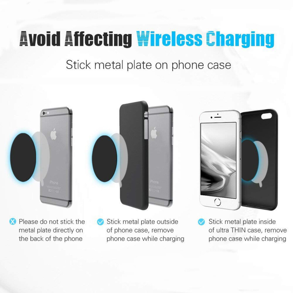 Phone Mount For Car, Mobile Holder With Magnetic Adsorption And Ultra Stable Air Vent Mount, Universal Magnetic Mounting Solution For Iphone Galaxy 9048212404323