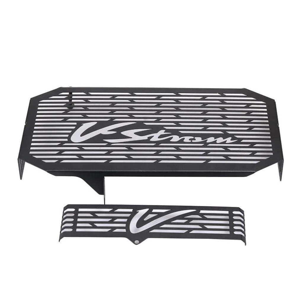 Motorcycle Radiator Guard Stainless Steel Grille Protector For Suzuki Vstrom Dl650 20042010 9365049294461