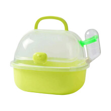 Travel Hamster Carriers Outdoor Hamster House Compacts-green