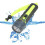 Deep Underwater Flashlight Waterproof Diving Torch Long Range Scuba Light Aluminum Body 5