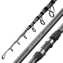 Fishing Rod Telescopic Fishing Rod 2.7M5.4M UltraLight Distance Casting Pole Long Sections 4.5M