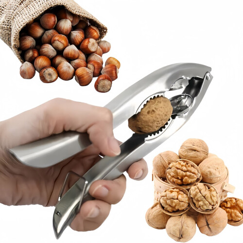 Practical Walnut and Hazelnut Crackers with Fish Designs for-1 1