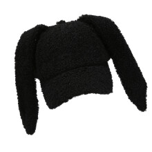 Chapeau de Baseball avec lettres brodées, oreilles de-Noir