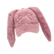 Chapeau en fourrure Unique, casquettes de Baseball-cuir rose