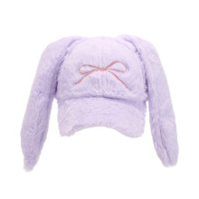 Les casquettes de baseball brodées avec nœud-Violet clair