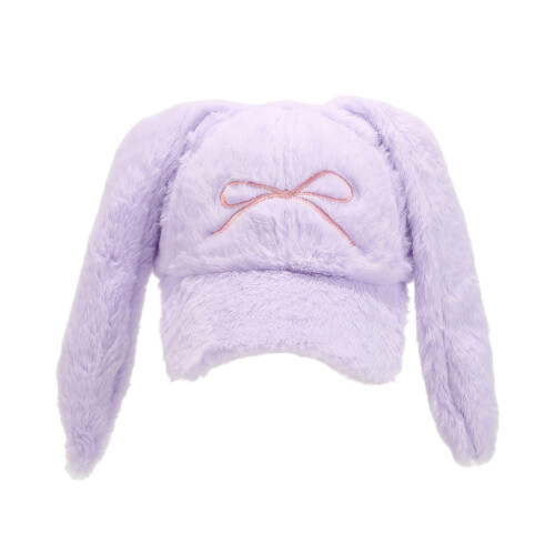 Les casquettes de baseball brodées avec nœud-Violet clair