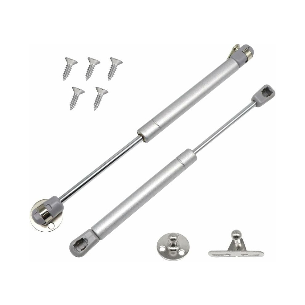 Heavy Duty Gas Strut With Adjustable Full Overlay, Safety Lift Support For Furniture Door, Kitchen Cabinet Hinge Ensures Smooth And Quiet Operation, 2 9198585137509