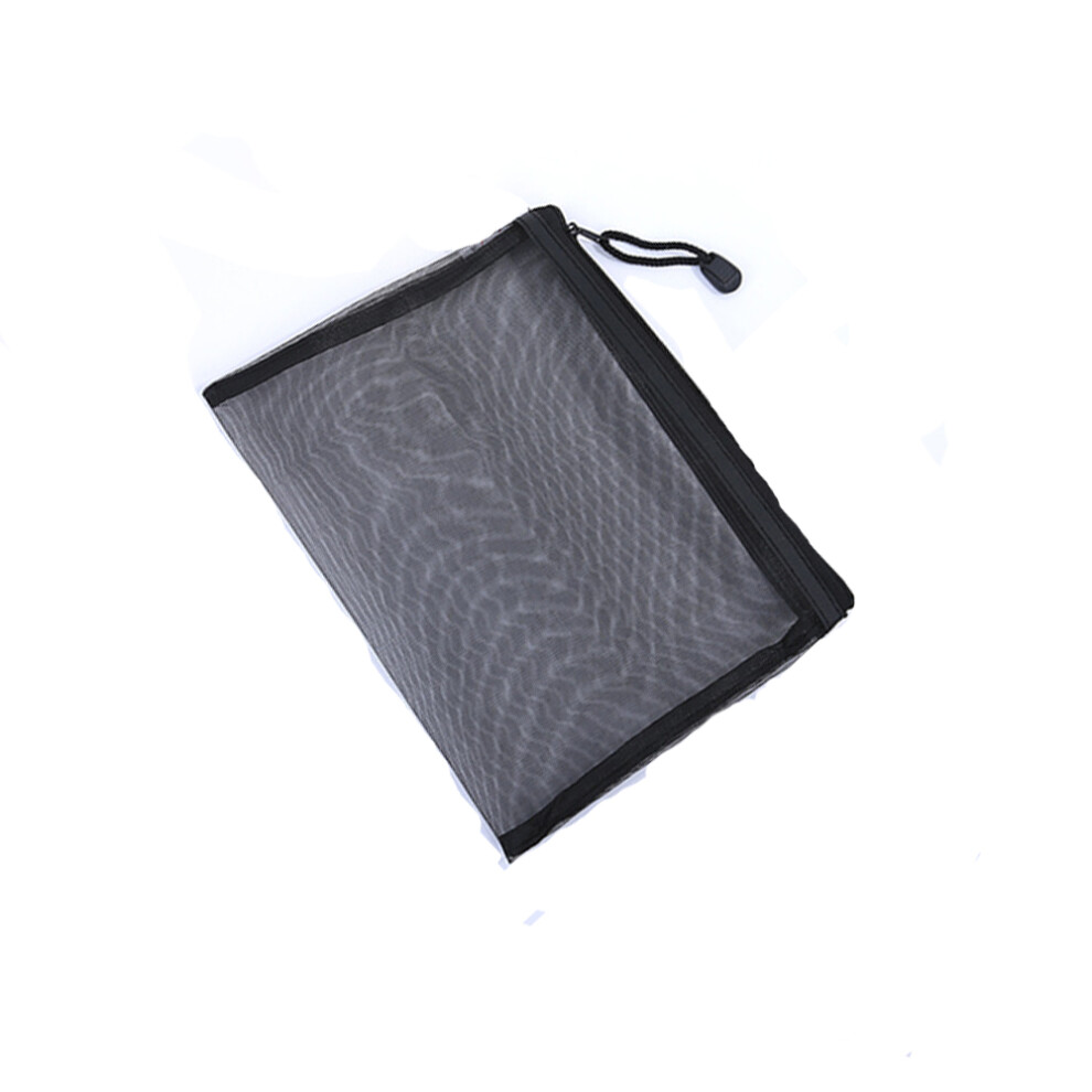 Mesh Makeup Bag For Durable Material, Cosmetic Bags Set With Zippered Closure, Portable Multipurpose Organization