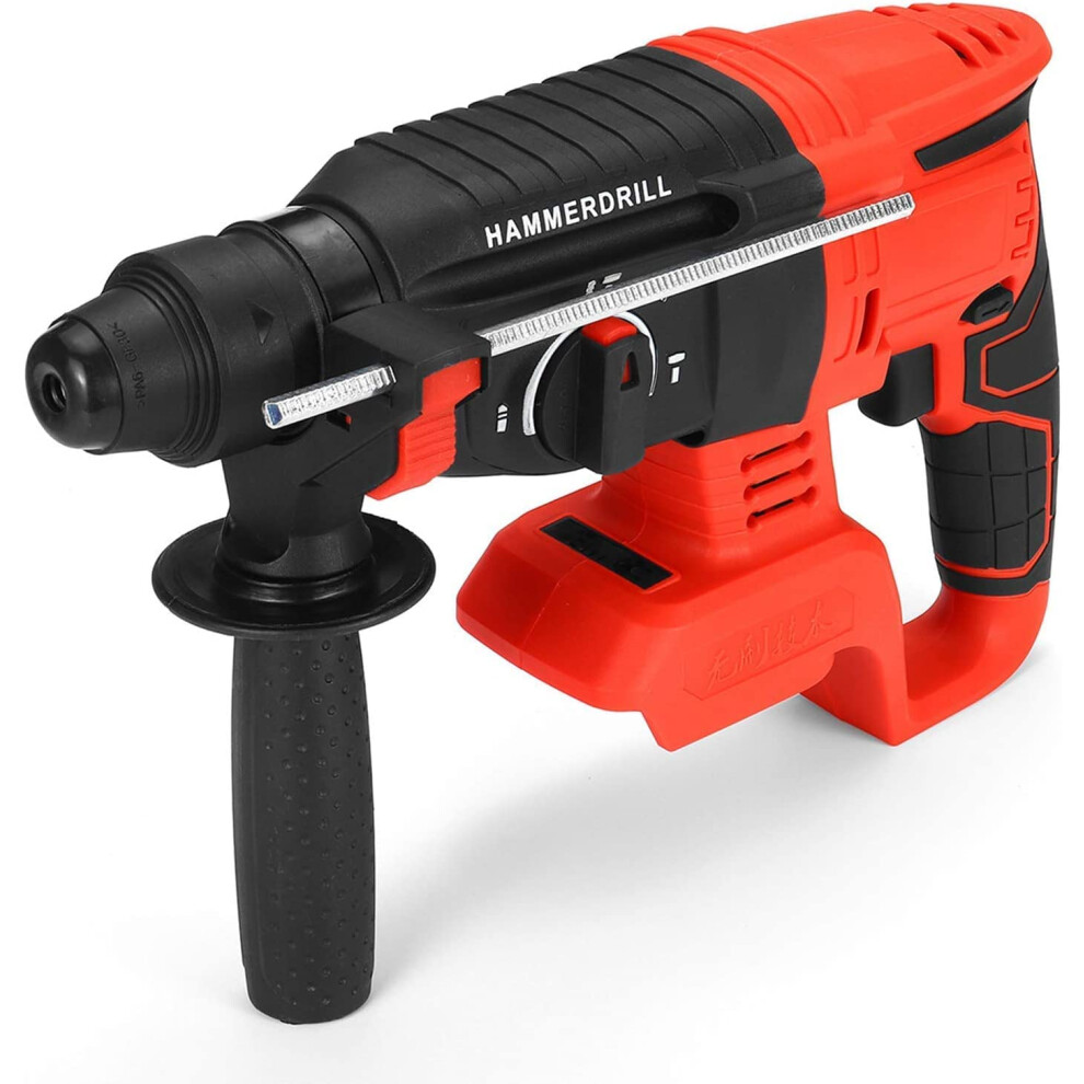 Demolition Hammer Impact Drill 6200 Rpm Concrete Breaker Set Handheld Electric Screwdriver Power Tool 9365049297448