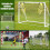 Soccer Training Net Foldable Target Net For Soccer Goals Backyard Training Accessory Includes Two Nets 3