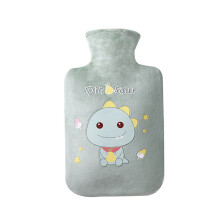 Caldo e confortevole, borsa dell'acqua calda ricaricabile con design a prova di perdite, dimensioni portatili ideali per donne e bambini, regalo