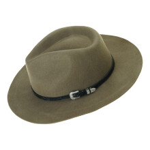 Chapeau Homburg élégant pour hommes et femmes,-chanvre chameau
