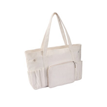 Knitting Organiser Bag Yarn Bag Craft Project Bag-White