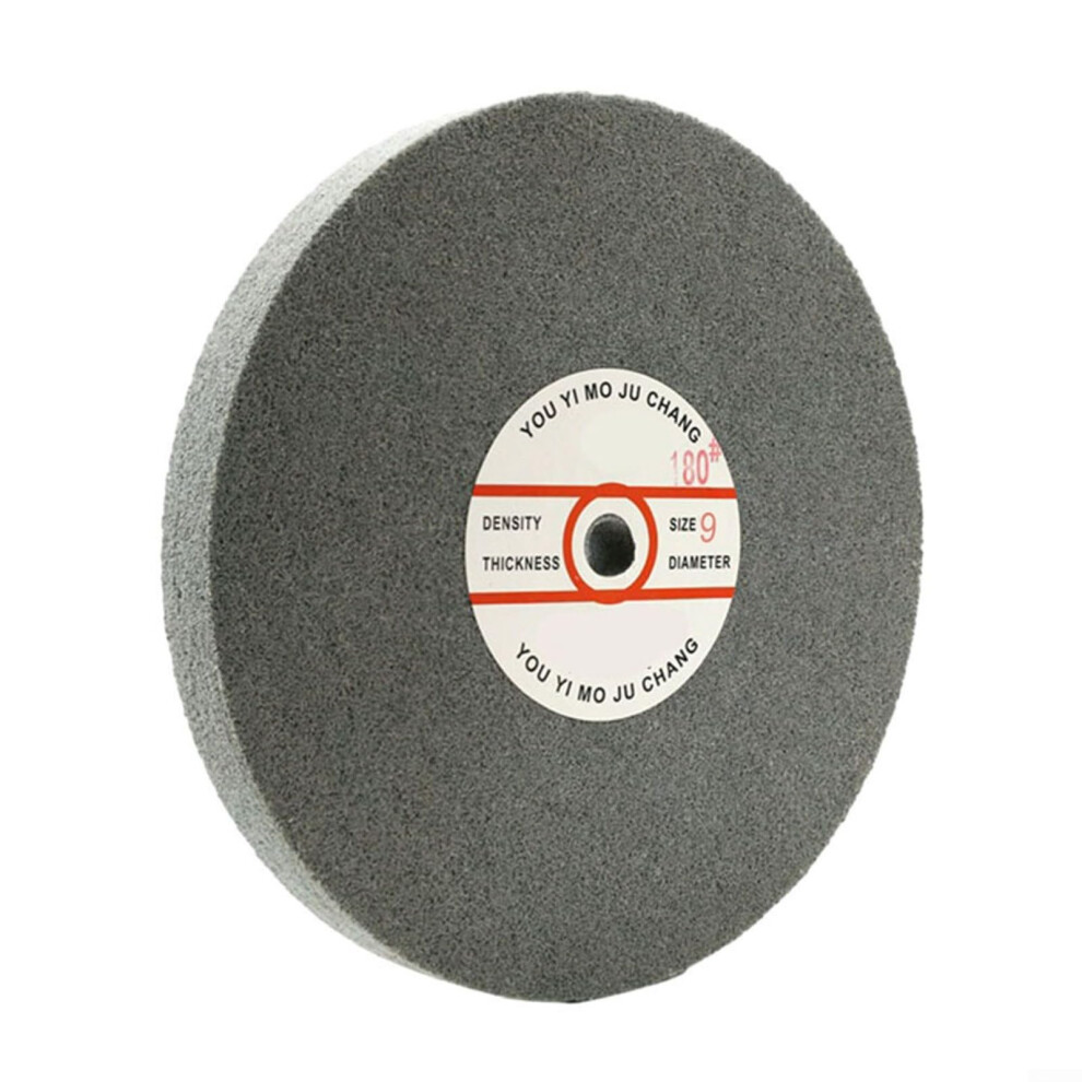 Nylon Fiber Buffing Wheel Cup Grinding Wheel 10 Inch 16Mm Bore 180 Mesh 25Mm Thickness For Metal Deburring Polishing 9365049297394