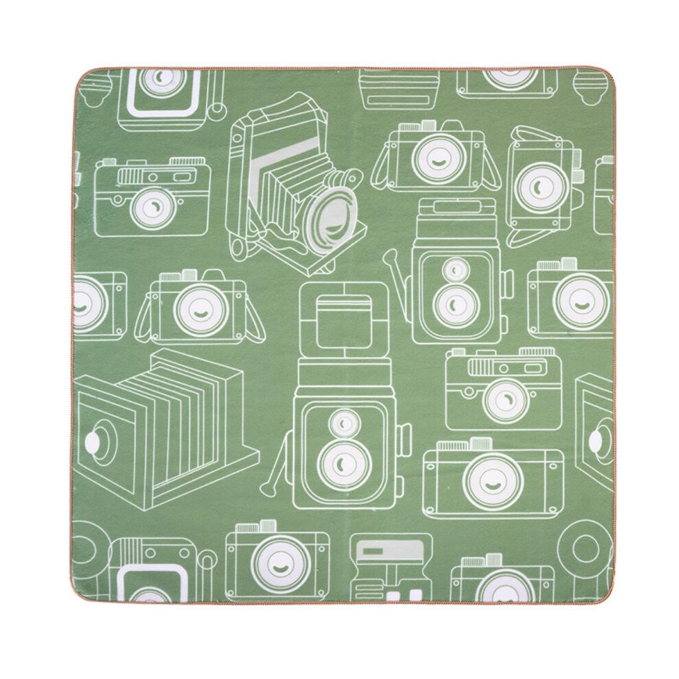 Protective Wrap Camera Lens Protector Cover Lightweight Soft Cloth, Selfadhesive, 250X250mm, Vintage Green 9119770995469