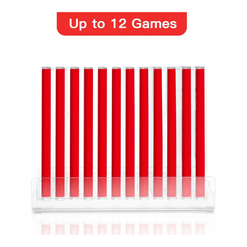 2 PCS Game Card Storage Rack Large Capacity Holder Accessory for 2