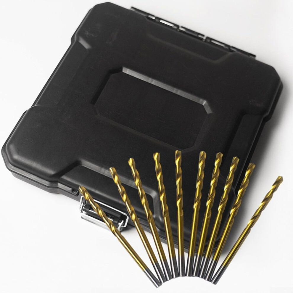 99Pcs Essential Drill Bits Set For Wood Metal Plastic With Sizes For Diy Projects 9365049296670