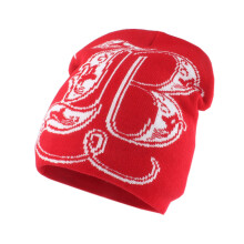 Chapeau chaud unisexe, chapeau d'hiver élastique, bonnets-Rouge