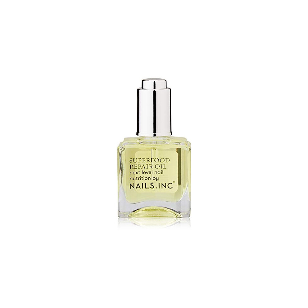 Nails Inc Nails.inc Superfood Repair Oil Treatment, A Blend Of Nourishing Oils Hydrate And Promote Nail And Cuticle Health, Cruelty Free, Vegan