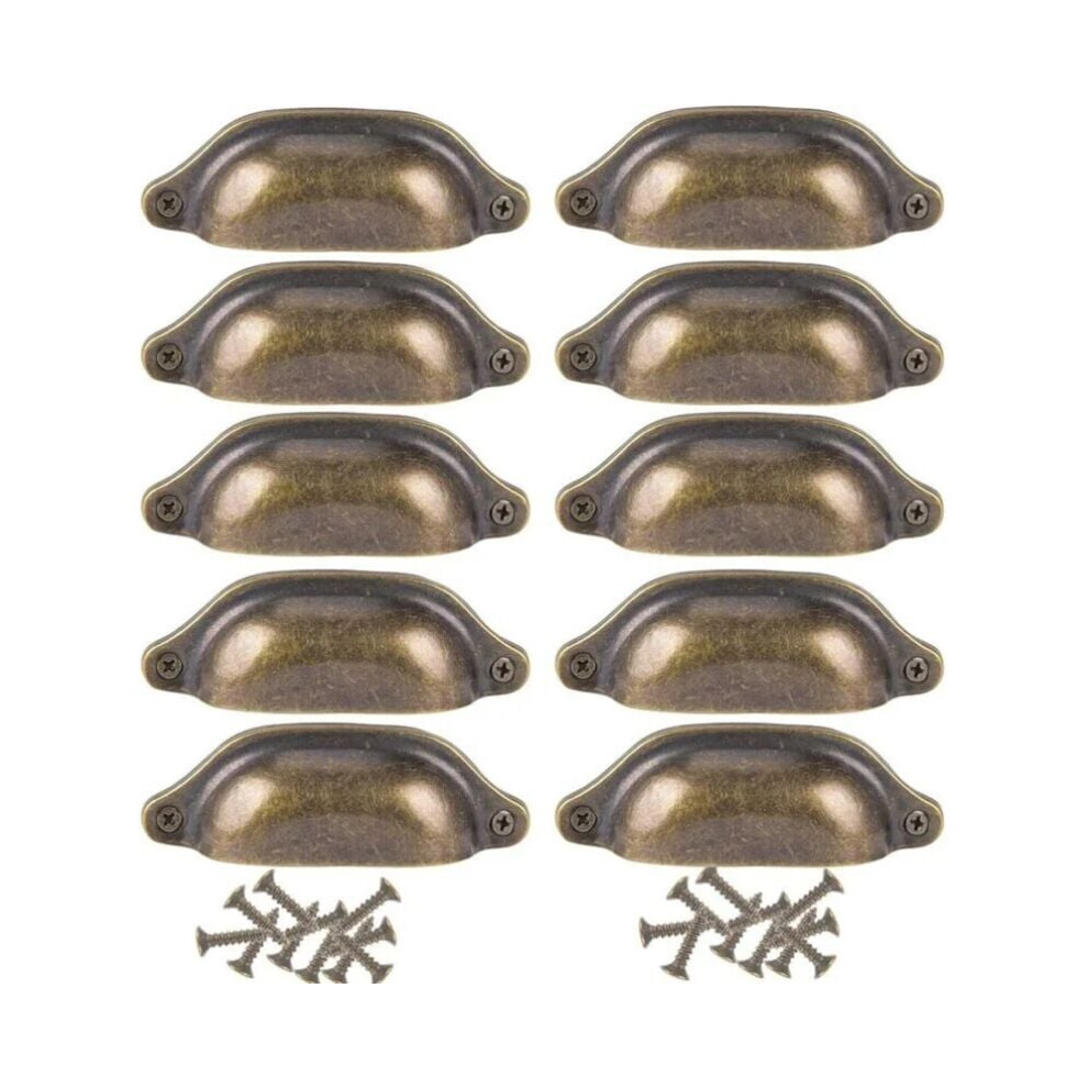 Enhance Your Furniture's Appeal, Traditional Cup Pulls In Antique Bronze, Semicircle Shaped Decoration For Drawers, Cabinets, And More, A Timeless Add 9198585137615