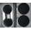 Sottobicchieri in silicone per portabicchieri auto, resistenti, con texture a nido d'ape, accessori per auto (2 pezzi) 2
