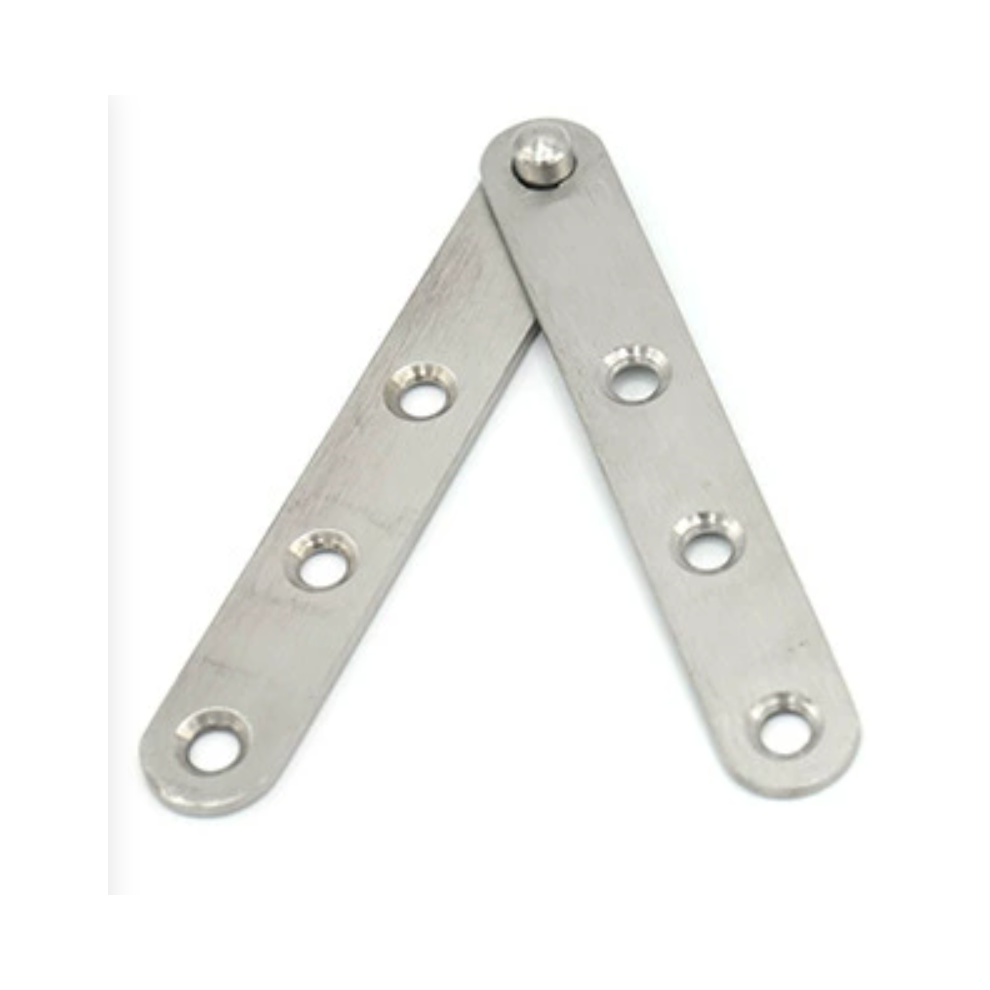 Hardware Shaft Hinge, Stainless Steel Pivot Hinges For Aluminum Frame Doors, 2 Sets Of 360 Degree Rotation Concealed Hinges For Smooth Operation 9198585137653