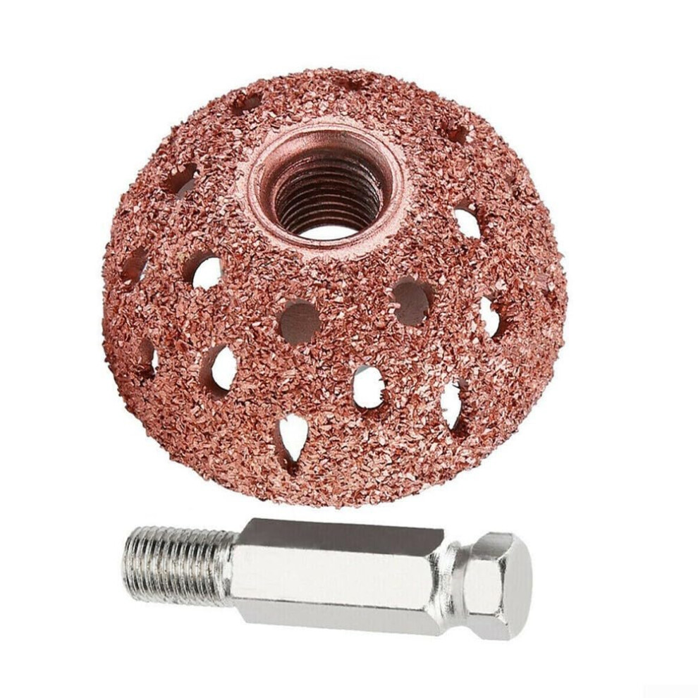 Tire Buffing Tool 42Mm Coarse Alloy Grinding Head With 9Mm Hex Shank For Pneumatic Use 9365049297653