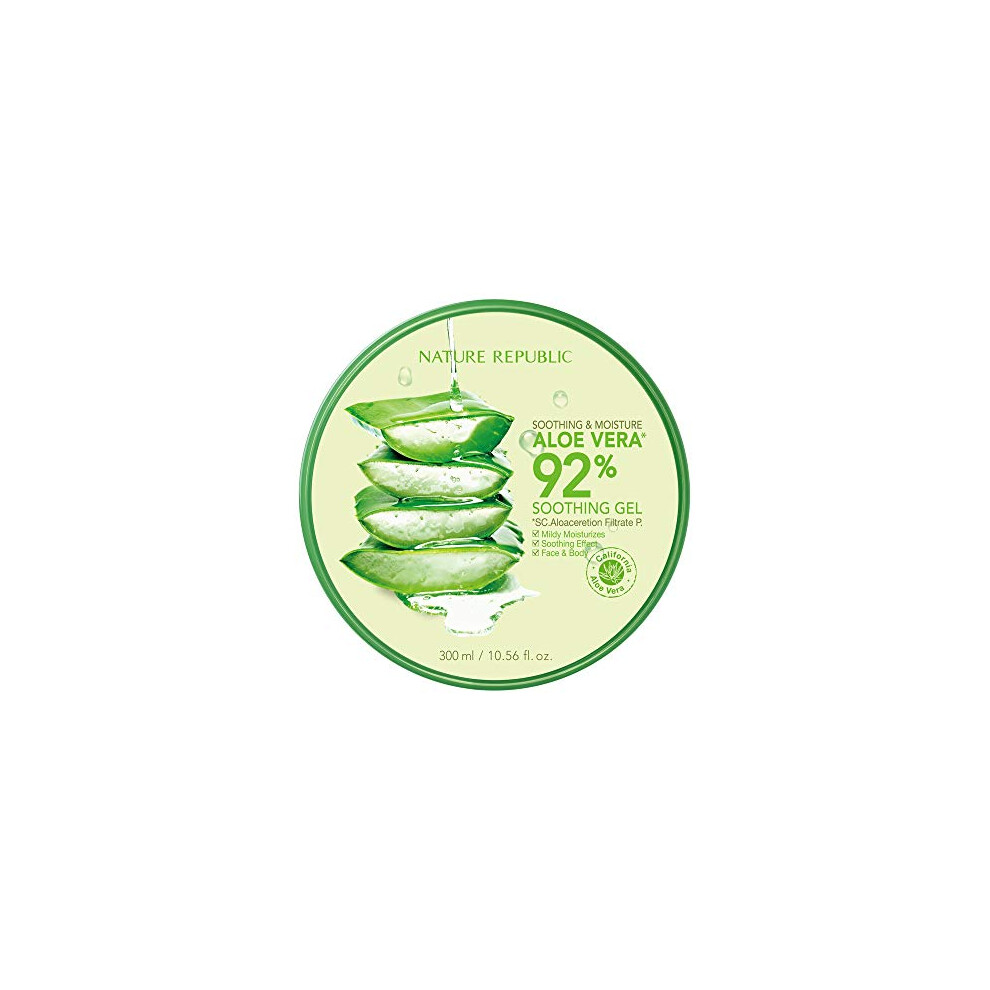 Nature Republic Soothing & Moisture Aloe Vera 92% Soothing Gel 300Ml