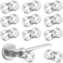 Door Handle Protection for Wide Range of Applications, Anti-Collision Ring with Noise Reduction Features, Suitable for Small and Large Hole Diameter