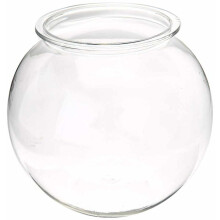 Impact-Resistant Plastic Decorative Tank By Aquatic Wonder, Crystal Clear Plastic For Perfect Ambiance, Break-Resistant And Light Weight For