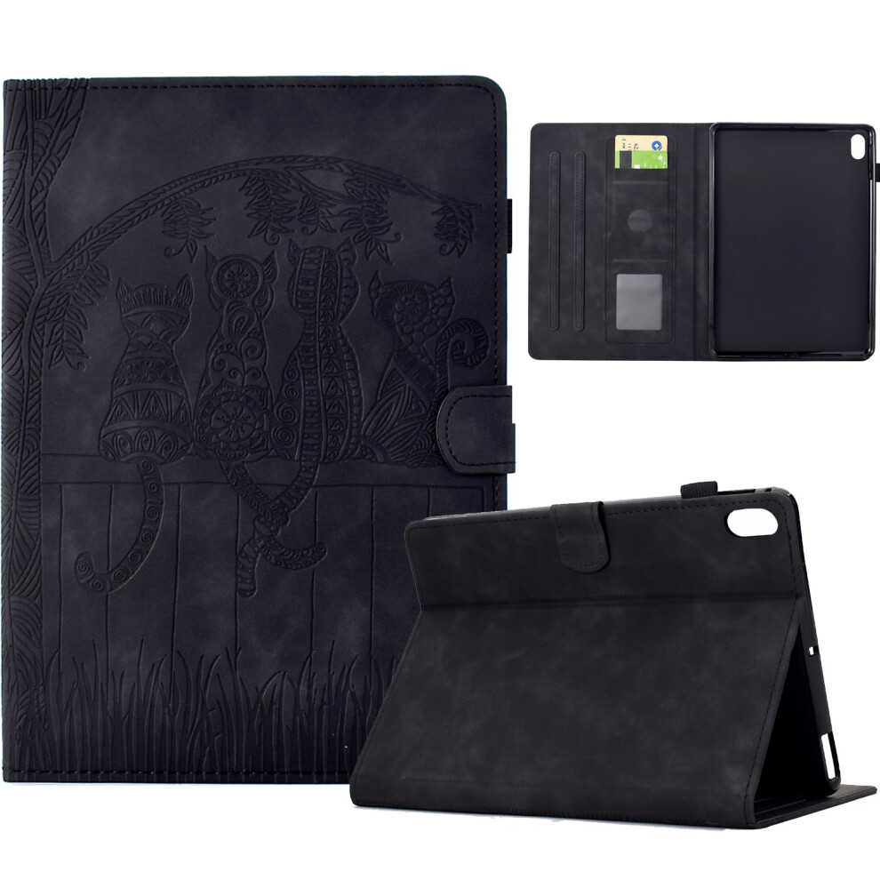 Case For Ipad 11Inch A16 2025 Fits 11Th & 10Th Gen 10.9Inch,Pen Holder, Auto Wake/Sleep, Shockproof Stand Black 9365049298841