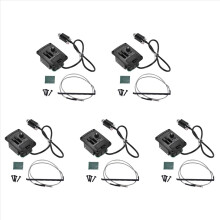 5X Uk-300T Ukulele Piezo Pickup Preamp 2-Band Eq Equalizer Ukelele Pickups Tuner System