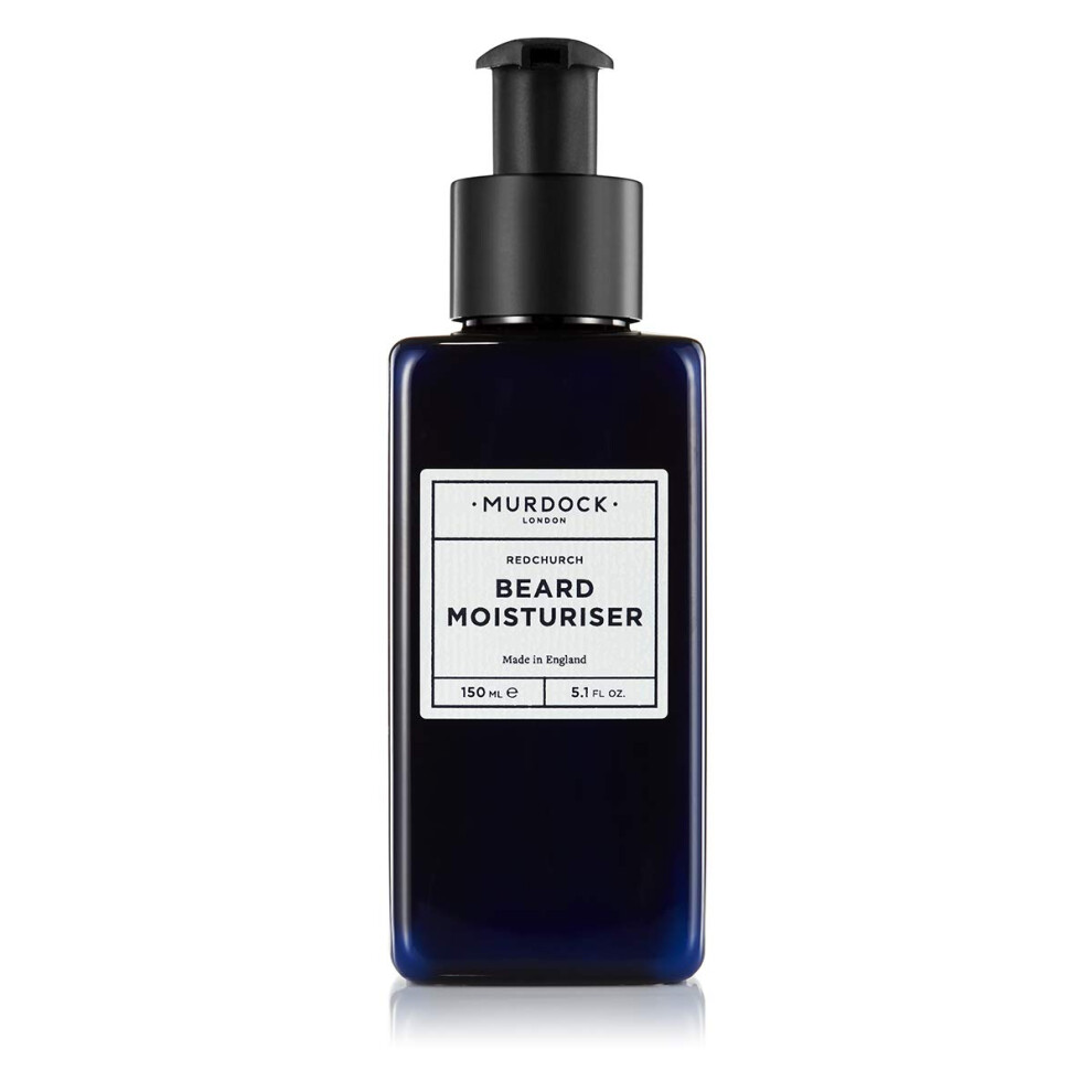 Murdock London Natural Beard Moisturiser With Aloe Vera - Hydrating Beard Lotion Made Of Natural Oil For Dry Facial Hair - 150Ml