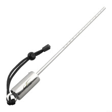 316 Stainless Lobster Tickle Pointer Rod With Measurement Diving Rattle For Underwater Exploration Snorkeling Black
