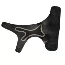 Ankle Support Brace for Sprains Recovery with Adjustable Straps and Breathable Fabric Black M 1 Pair