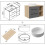 Grey Oak 800mm Bathroom Vanity with WhiteBasin Matt Wall Hung 5
