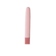 Silicone Basting Brush with HeatResistant Bristles for BBQ Grilling Baking and Cooking Pink 20.5x3cm