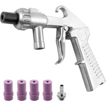 sandblasting gun with 4 ceramic nozzles