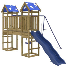 vidaXL Spielturm Imprägniertes Kiefernholz