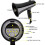 20W Portable Megaphone Speaker with Volume Control and Strap, Black 2