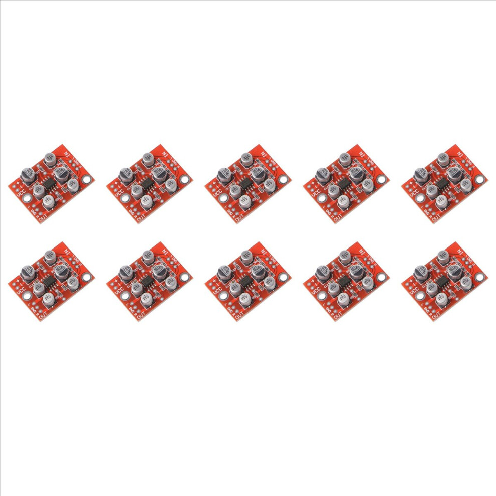 10Pcs Dc 5V-15V Ad828 Stereo Preamp Preamplifier Module Amp Module Microphone Preamp Module 4853239018522