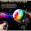360 Rotating Disco Ball Music Activated LED Party Light Disco 2