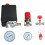 Air compressor pressure switch valve air compressor pressure switch with pressure gauge regulator 2