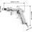 sandblasting gun with 4 ceramic nozzles 5