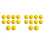 20 Pack Baseballs Training Ball ,9 Inch Pitching Machine Baseballs for Hand-Eye Coordination, Hitting and Practice 1