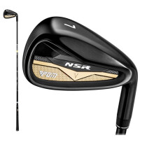 Golf Club Men's #7 Iron Single Club, Size 7, Tolerance Low Center of Gravity, 52g R/S Carbon Or 950 Steel Shaft