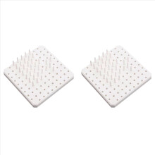 Kiln Stilts Support Nails Pottery Firing Mat High Temperatures Kiln Tools Clay Accessories(2 Pack)