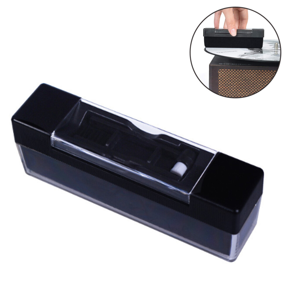 Record Cleaning Set, Anti-Static Velvet Brush Kit For Vinyl Record Players, Enhances Sound Clarity 9453559971887