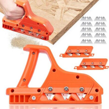 Plasterboard Planer, 45+60, plus ten blades, woodworking planing tool, manual plasterboard planer, plasterboard cutting tool